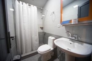 Vannituba majutusasutuses Hotel Nikala
