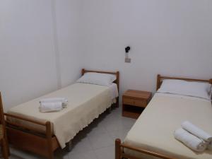 Postel nebo postele na pokoji v ubytování Hotel Europa