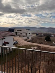 a view from the balcony of a house at Apartman Sara in Posušje