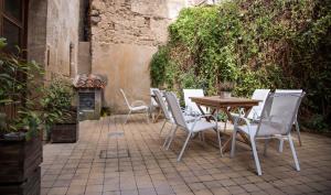 Patio alebo iná vonkajšia časť ubytovania La Capellanía