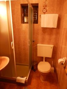 Koupelna v ubytování Apartment Danica