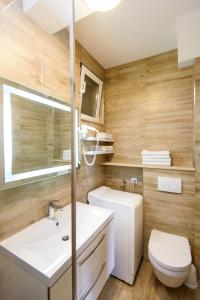 Kúpeľňa v ubytovaní Paradis Apartments