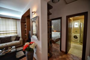 מיטה או מיטות בחדר ב-BMB Apartments Kotor