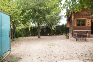 Zahrada ubytování Cabaña de Madera la Encina
