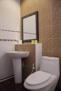 Koupelna v ubytování รีสอร์ทที่ลำปาง (Resort At Lampang)