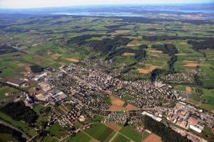 Vista aerea di Gasthof Eisenbahn
