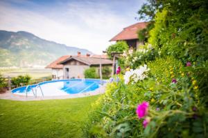 Bazén v ubytování Weingut Pardellerhof nebo v jeho okolí