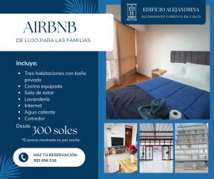 Llit o llits en una habitació de Edificio Alejandrina