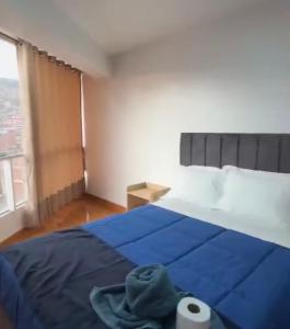 Llit o llits en una habitació de Edificio Alejandrina