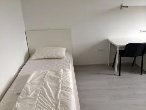 Postelja oz. postelje v sobi nastanitve Apartments Šik 2