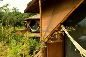 Vrt pred nastanitvijo Tava Glamping Lago