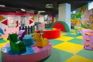 a childrens play room with many different play equipment at Helena Resort & Spa in Kalecik