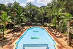 an overhead view of the pool at the resort at Fairview Hotel Nairobi, Vignette Collection by IHG in Nairobi