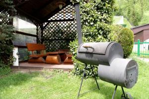 Gril dostupný pro hosty v ubytování v soukromí