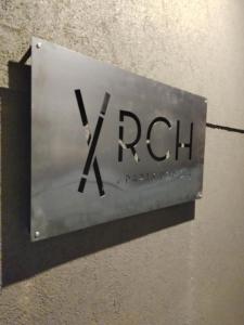 a sign on a wall that says krt on it at San Lorenzo I in Chacabuco