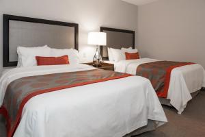 Postel nebo postele na pokoji v ubytování Ramada by Wyndham Boston