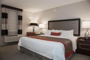 Postel nebo postele na pokoji v ubytování Ramada by Wyndham Boston