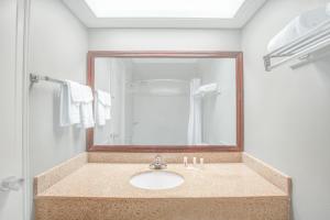 Koupelna v ubytování Super 8 by Wyndham New Iberia