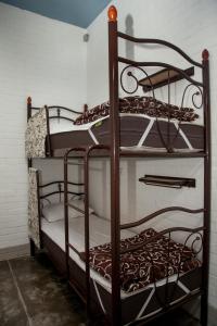 a couple of bunk beds in a room at The Hostel ЖД Вокзал Центр in Kyiv