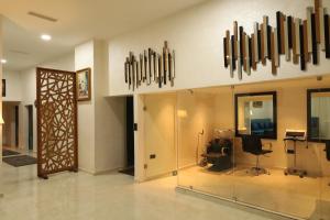 a room with chandeliers hanging from the ceiling at Royal Mirage Agadir in Agadir +83 photos