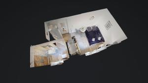 an overhead view of a hospital room with at Studio Fibra Choco in Rybnik