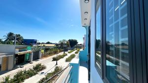 a view from the balcony of a building at Nhà Nghỉ Như Ý in Phan Rang–Tháp Chàm