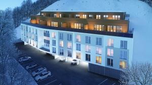 Budynek, w którym mieści się hotel