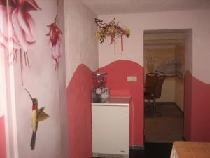 Kuchyň nebo kuchyňský kout v ubytování Schusters Lindenhof + 23 fotografií