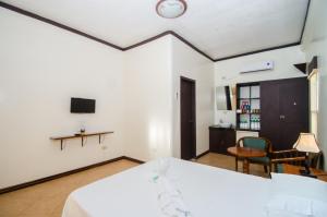 TV a/nebo společenská místnost v ubytování Turtle Inn Resort