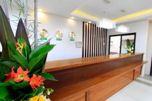 Vstupní hala nebo recepce v ubytování Coron Soleil Express Hotel + 37 fotografií