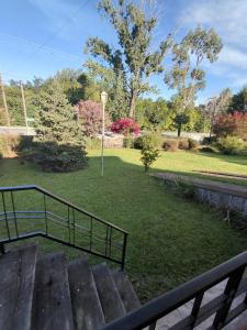 a view of a park with trees and grass at Vallesito in Salsipuedes