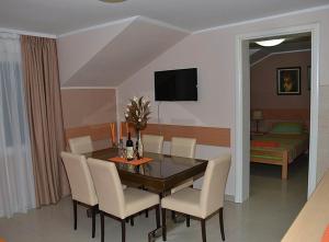 Ein Sitzbereich in der Unterkunft Lux Apartmani Vesna
