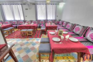 Posezení v ubytování RIAD Camping ATLAS