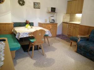 Kuchyň nebo kuchyňský kout v ubytování Apartments Penz