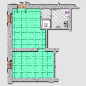 The floor plan of Agriturismo Il Brugnolo