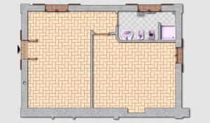 The floor plan of Agriturismo Il Brugnolo