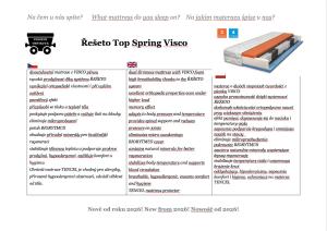a screenshot of the register top spring vibe website at Penzio Ostrava in Ostrava
