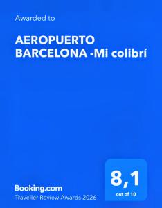 a screenshot of a cell phone with the text approved to aeropore barcelona at AEROPUERTO BARCELONA -Mi colibrí in El Prat de Llobregat +21 photos