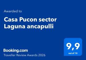 Casa Pucon sector Laguna ancapulli foto 5