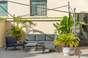Atpūtas zona naktsmītnē Hotel Concordia Barcelona