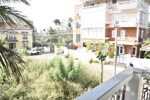 a view from the balcony of a building at GA Fernandes house in Colva