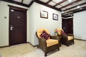 Posezení v ubytování Hotel Kooler Inn