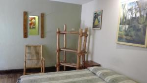 Postel nebo postele na pokoji v ubytování Posada Junco y Capuli