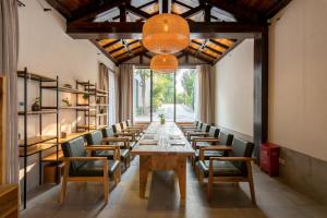 Youxiake Canal Hotel Hangzhou的休息区