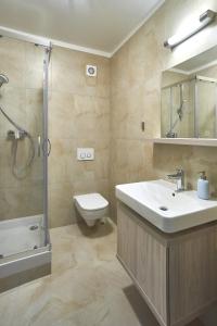 Koupelna v ubytování Cityap Apartments