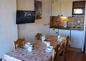Kuchyň nebo kuchyňský kout v ubytování Eterlous Appartements VTI