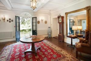 The lounge or bar area at Broomfield House 