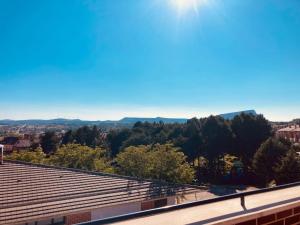 a view from the roof of a building at Fuenteberros 1 in Golmayo