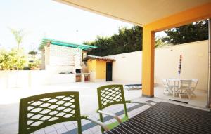 A balcony or terrace at Villa Verdemare San Lorenzo