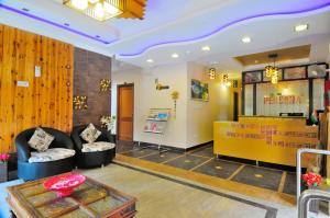 Posezení v ubytování Persona International Hotel Karol Bagh Delhi